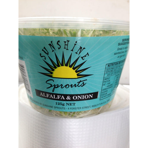 Sunshine Alfalfa & Onion (125gm Punnet)