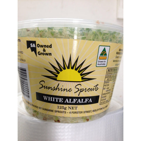 Sunshine Alfalfa & Garlic (125gm Punnet)